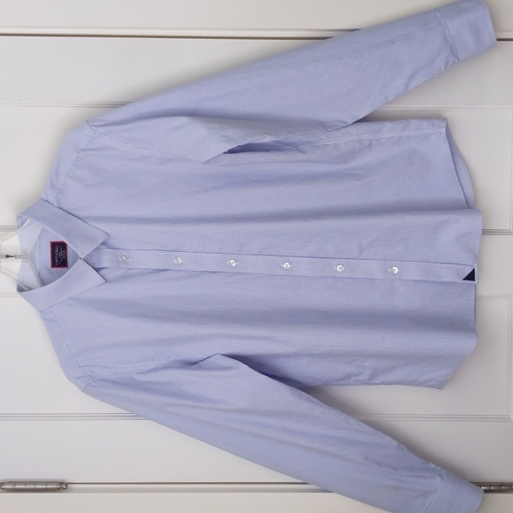 Men's L UNTUCKit Slim Fit Bordeaux Shirt - Picture 1 of 5